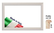 Cornice in legno Bianca