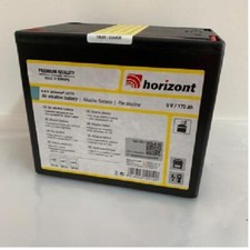 Batteria 9Volt 170 Ah per recinti elettrici (Horizont)