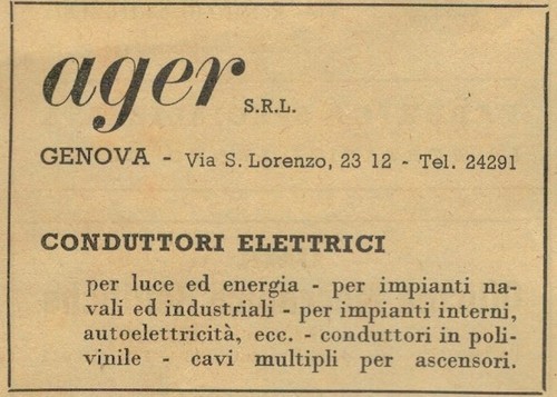 Pubblicita vintage anni 50 - anni,