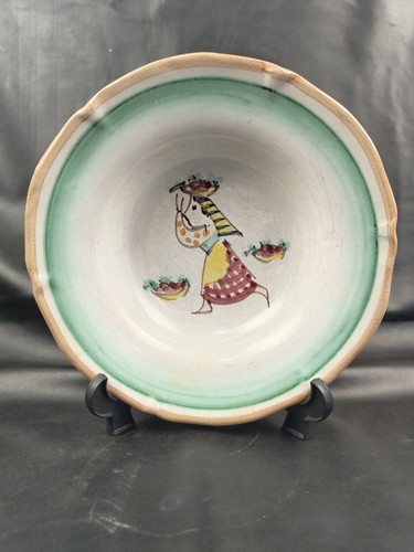 Piatto ceramica vietrese cas - ceramica,