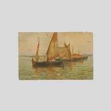 Cartolina pittorica con bordi