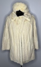 Giacca cappello berretto Maas Brothers Florida tormalina visone pelliccia panna Miss Alice