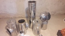 Vendo set completo Canna Fumaria e in Acciaio Inox a Doppia Parete Coibentato.