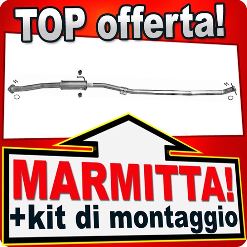 Silenziatore centrale per - silenziatore,