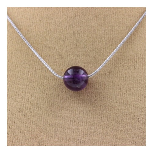 Collana perla ametista - perla, 8