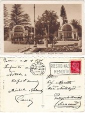 PALERMO - VILLA GIULIA - PIAZZALE DEL CENTRO - VIAGG. 1935 -88768-