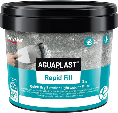 Rapid fill stucco pasta - in,