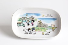 Set 2 piatti ovali Italia Roma