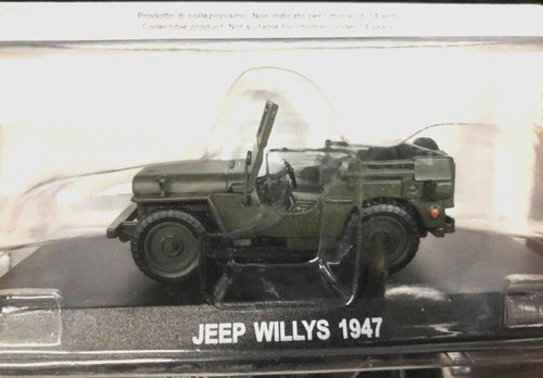 Jeep willys 1947 - 1/43,