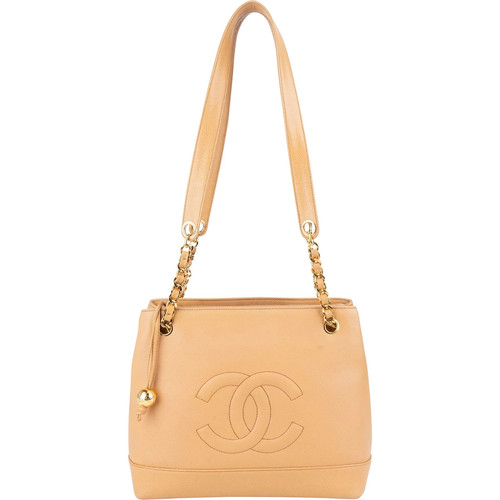 Chanel caviar leather tote - caviar, cc