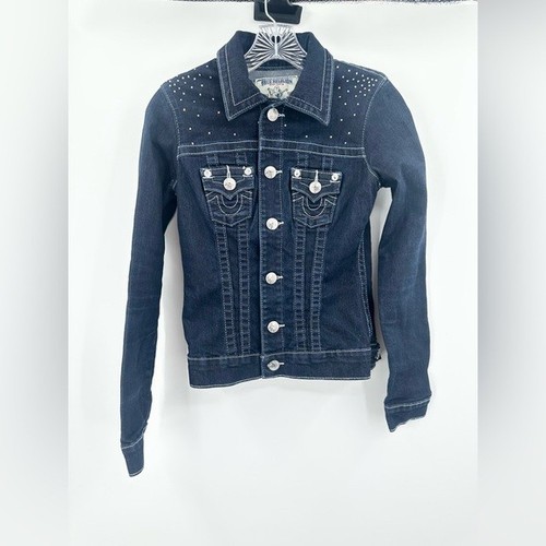 True religion denim trucker - denim,