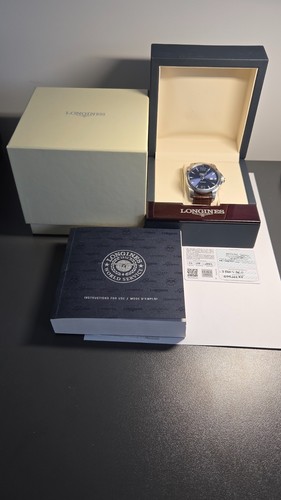 Longines conquest 43mm blue - longines,