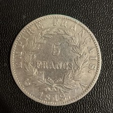 monnaie argent 5 Frs Napoléon
