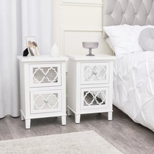 Coppia comodini specchiati - coppia,