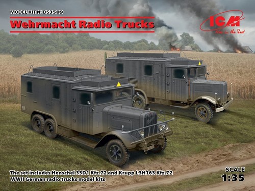 Icm ds3509 wehrmacht radio - ds3509,