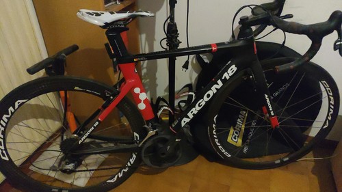 Bici corsa carbonio - bici, in