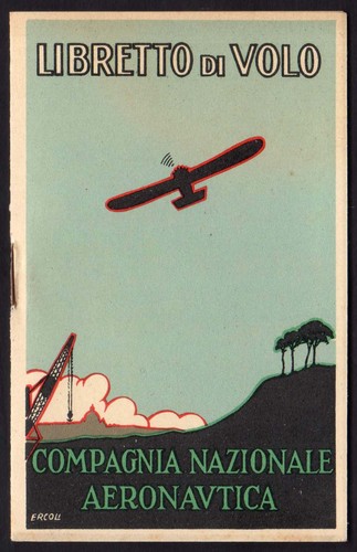 Libretto volo aeroporto - libretto, di