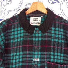 YASHI YAMAMURI VINTAGE SHIRT L GRUNGE CAMICIA SCOZZESE FLANELLA VTG LUMBERMAN 