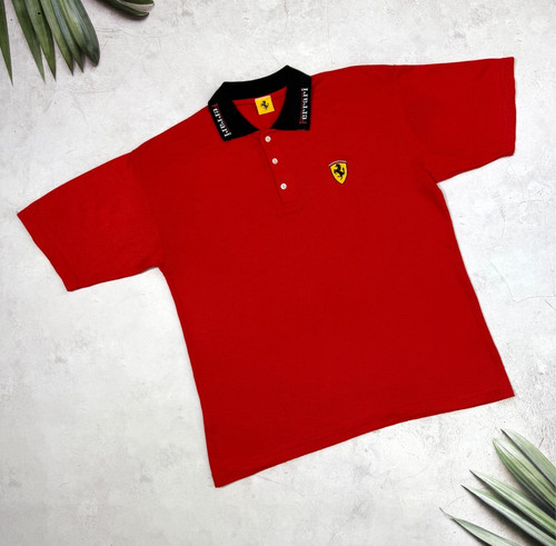 Shirt polo ferrari vintage - ferrari,