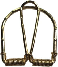 Fermasoldi Bagno Oro a Molla a