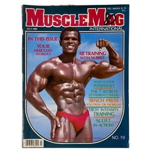 MuscleMag International Magazine July 1980 Serge Nubret No Label VG