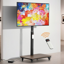 Supporto TV arrotolabile per 37-77 pollici fino a 60 kg altezza regolabile Max VESA 600x400