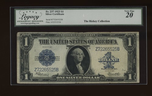 Dbr 1923 argento - 1923, $1