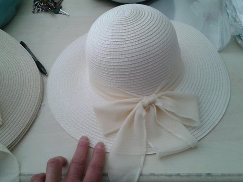 Cappello avorio elegante - cappello,