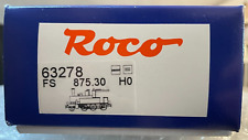 ROCO 63278 LOCOMOTIVA A VAPORE FS Gr.875.30 ANALOGICA
