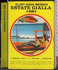 ESTATE GIALLA 1981. ELLERY QUEEN. MONDADORI.