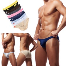 Slip bikini uomo trasparente
