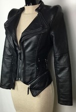 GIACCA BIKER DONNA EFFETTO