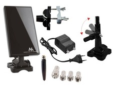 Antenna  Interno/Esterno Regolabile TV DVB-T/T2 HDTV FM UHF MCTV-970 Maclean