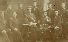 1916 FOTO UFFICIALI GUARDIA IR 5 BAVARESE SCIABOLA PATRIOTTICA II CORPO D'ARMATA UNIFORME