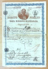 DEBITO PUBBLICO REGNO D'