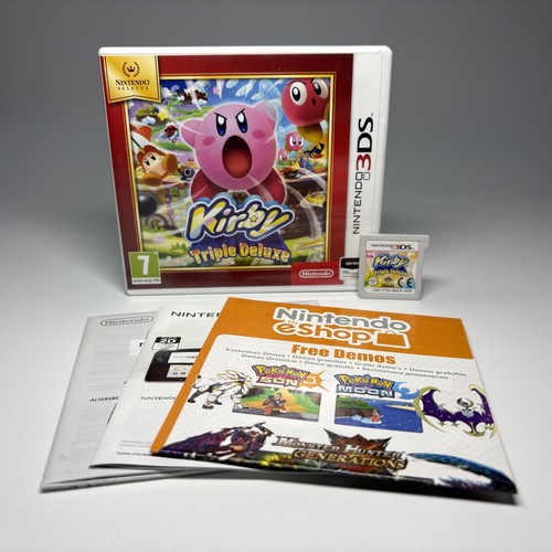Kirby triple deluxe nintendo - triple,