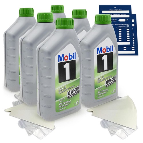Litri olio motore mobil 1 - 6,