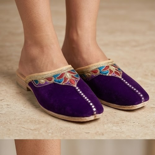 Pantofole donna pelle - pantofole, da