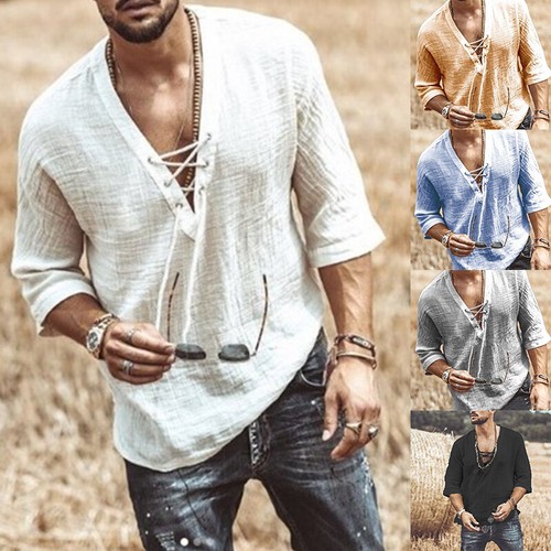 Camicia uomo casual manica