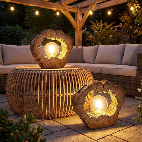 Lampada solare decorazione - 2x,