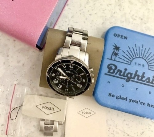 Fossil silver orologio - fossil,