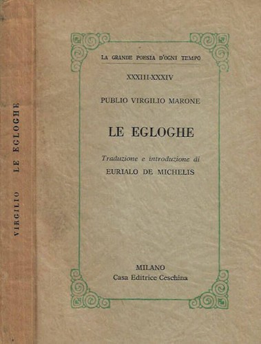 Egloghe publio virgilio - le,