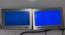 2 Monitor LCD LED 10,1" Xenarc 1020YV 10,1" con adattatori di alimentazione