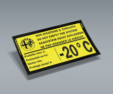 Adesivo anticongelante - adesivo, -20°