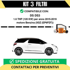 Kit 3 Filtri Tagliando per DS