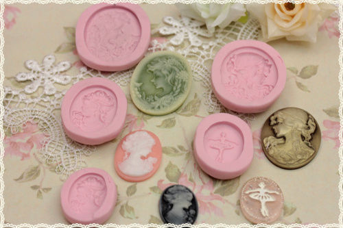 Stampi gomma siliconica set - gomma,