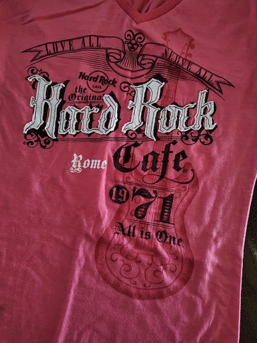 Maglietta hard rock - maglietta, rock-roma-