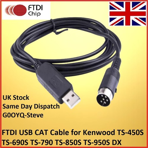 Usb cat control cable kenwood - control,