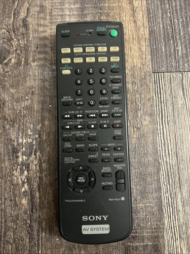 Sony p501 ricevitore - sony, av