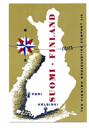 Qsl radio finlandia - radio, suomi